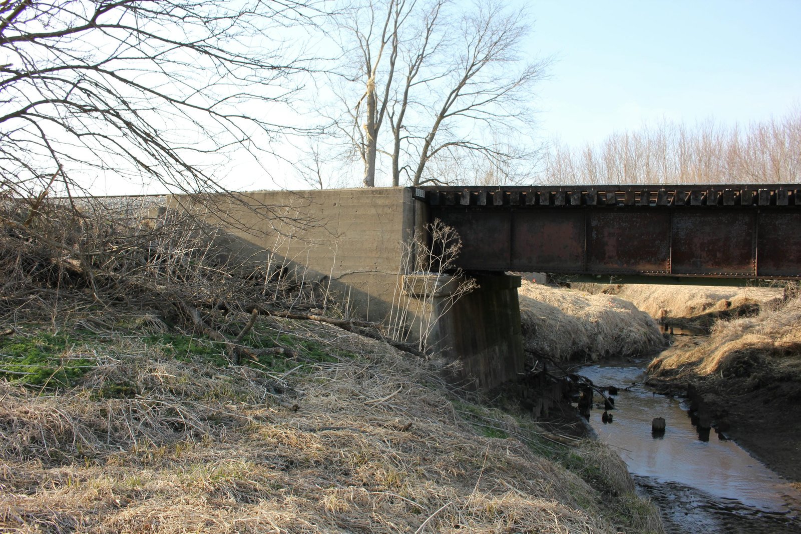 West abutment